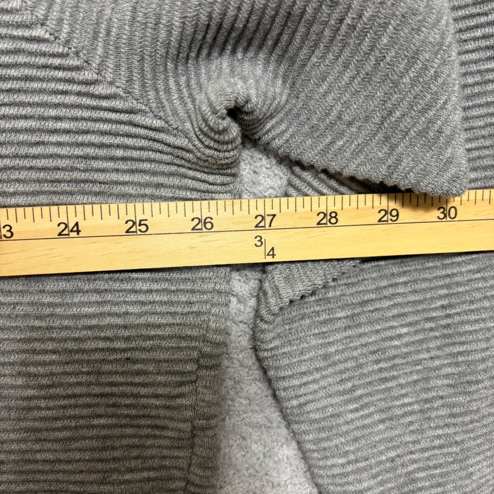 Gray Ribbed Crew Neck Pullover Sweater Size XXXL Workwear Neutral - Picture 12 of 13